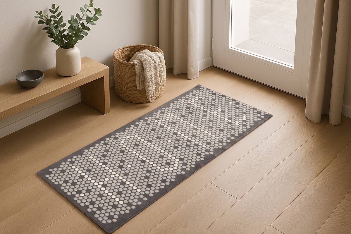 Arte Espina Kurzflorteppich Living Mat 27 petrol B/L: ca. 64x168 cm