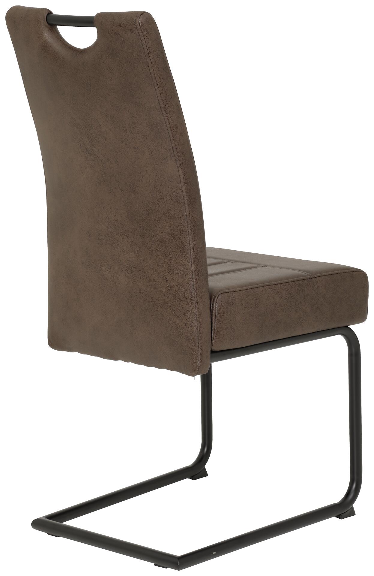 Schwingstuhl Betty braun Vintage B/H/T: ca. 43x99x60 cm