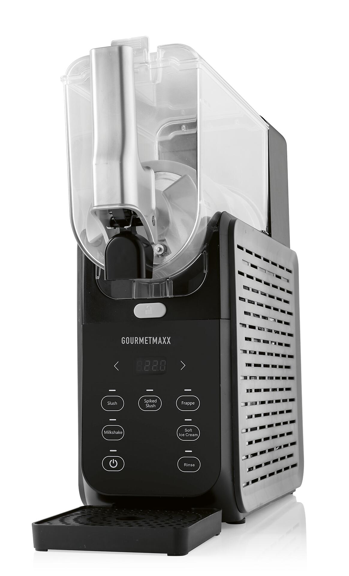 GOURMETmaxx Slushy Ice Maker 19174 schwarz Kunststoff B/H/L: ca. 23x50,5x50 cm