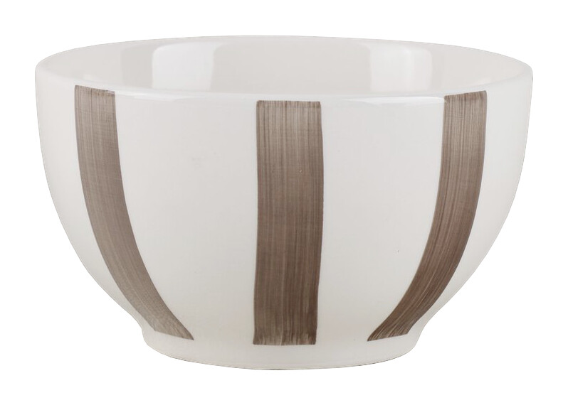 Schale weiß Keramik H/D: ca. 8x14 cm