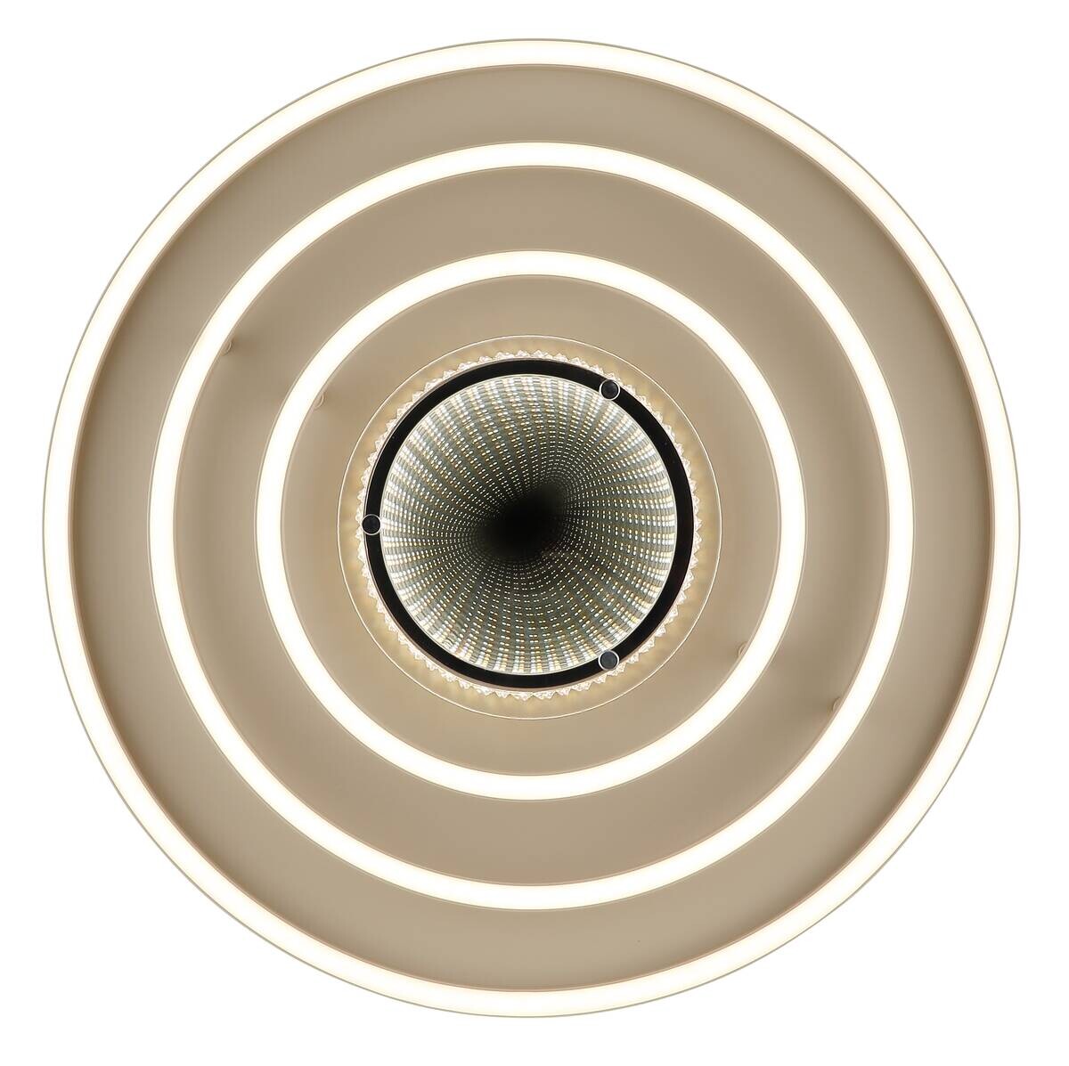 GLOBO Deckenleuchte sand Aluminium Metall H/D: ca. 10,8x51,1 cm 1 Brennstellen