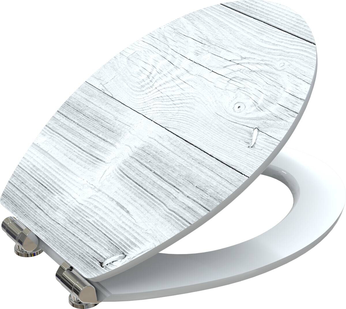 POCOline WC-Sitz Holzdesign MDF