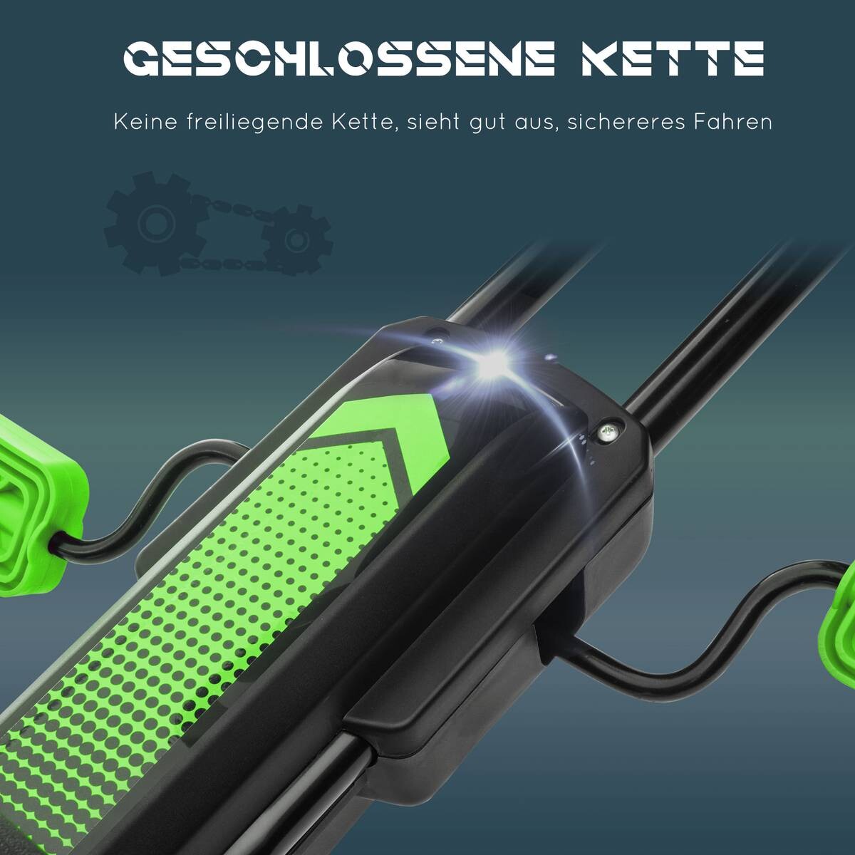 AIYAPLAY Go Kart grün B/H/L: ca. 58x61x121 cm