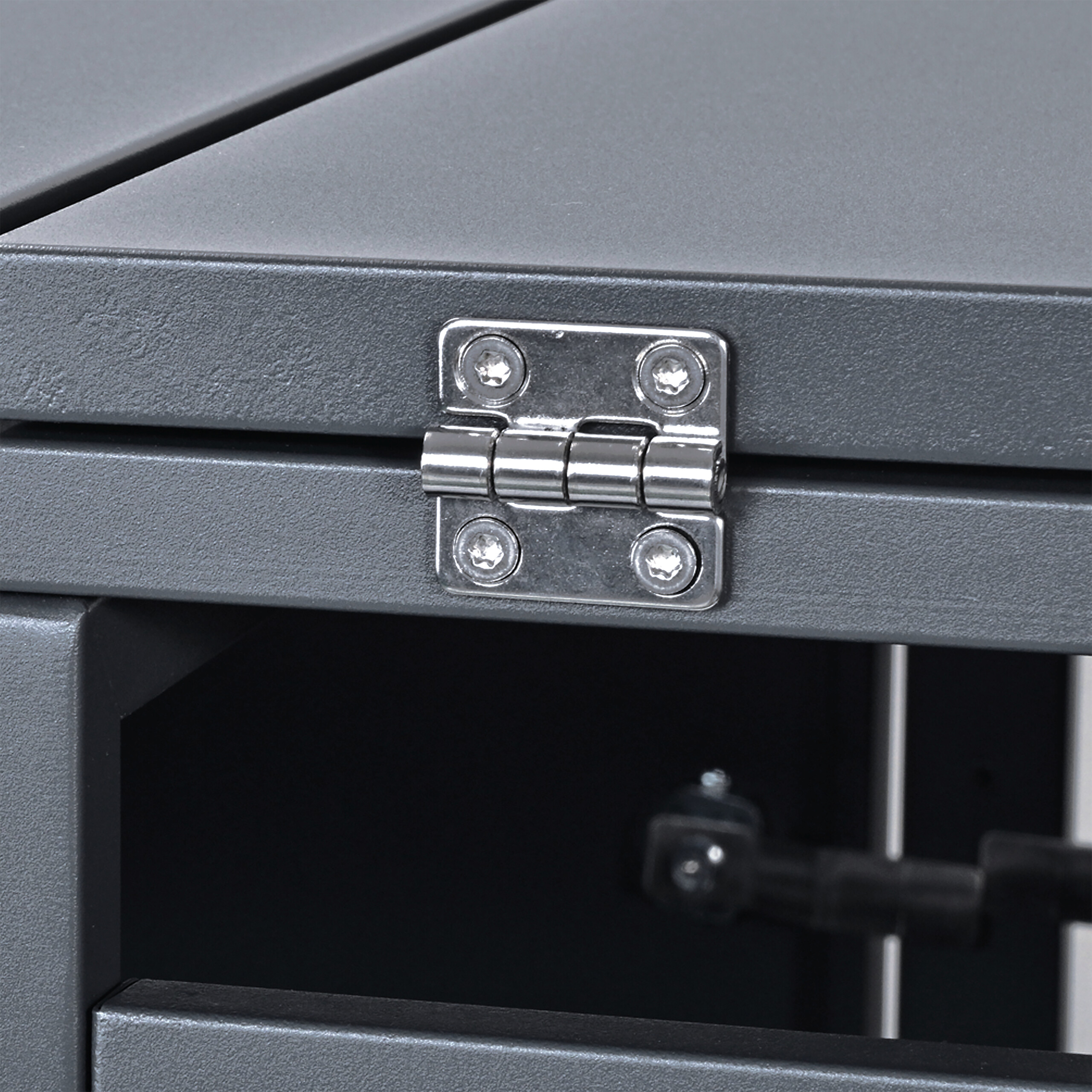 Westmann Mülltonnenbox Tonus anthrazit B/H/L: ca. 198x116x80 cm