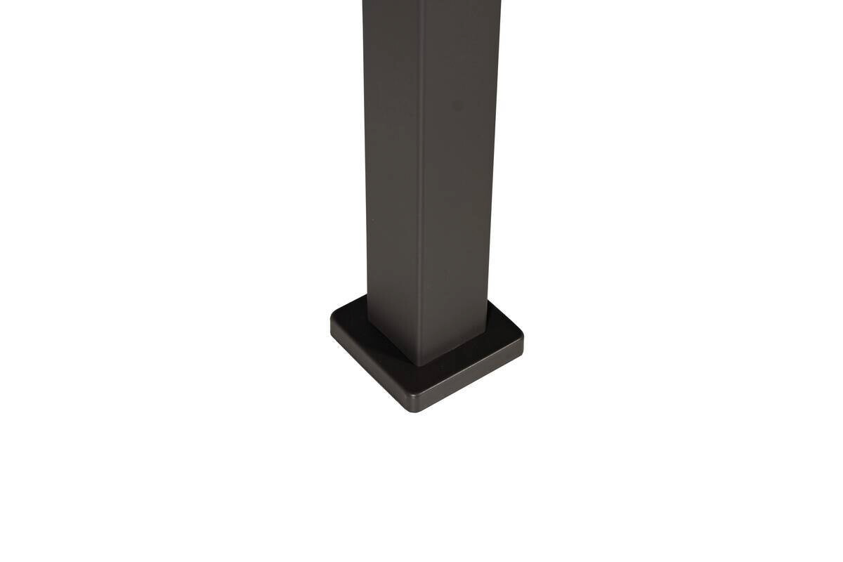 Mirador Pergola Basic anthrazit Aluminium B/H/L: ca. 360x240x300 cm