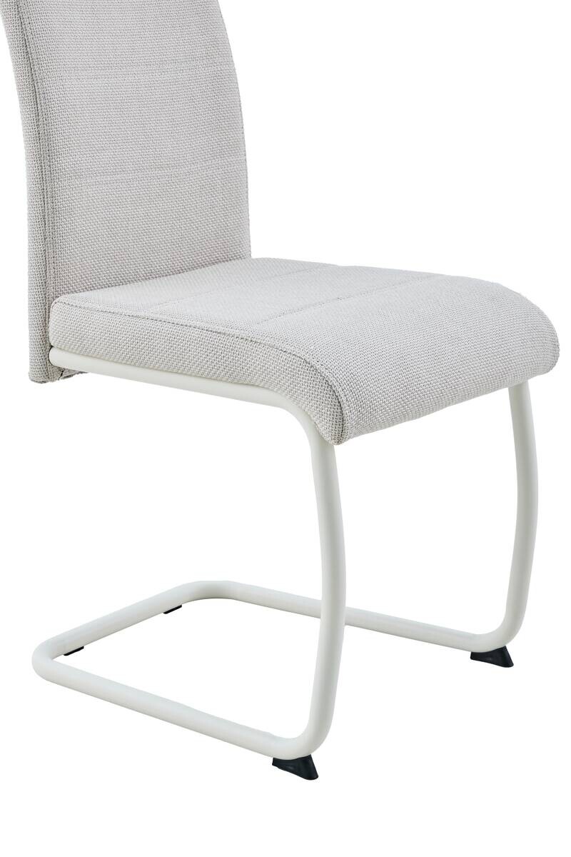 Schwingstuhl Florenz beige Webstoff B/H/T: ca. 43x99x60 cm