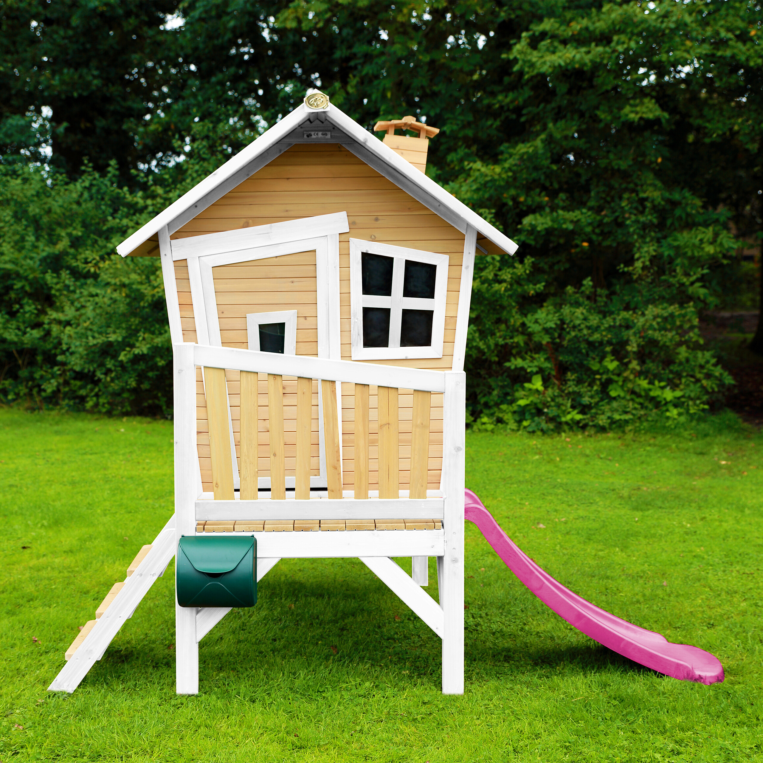 AXI Spielhaus Robin braun B/H/L: ca. 264x203x177 cm