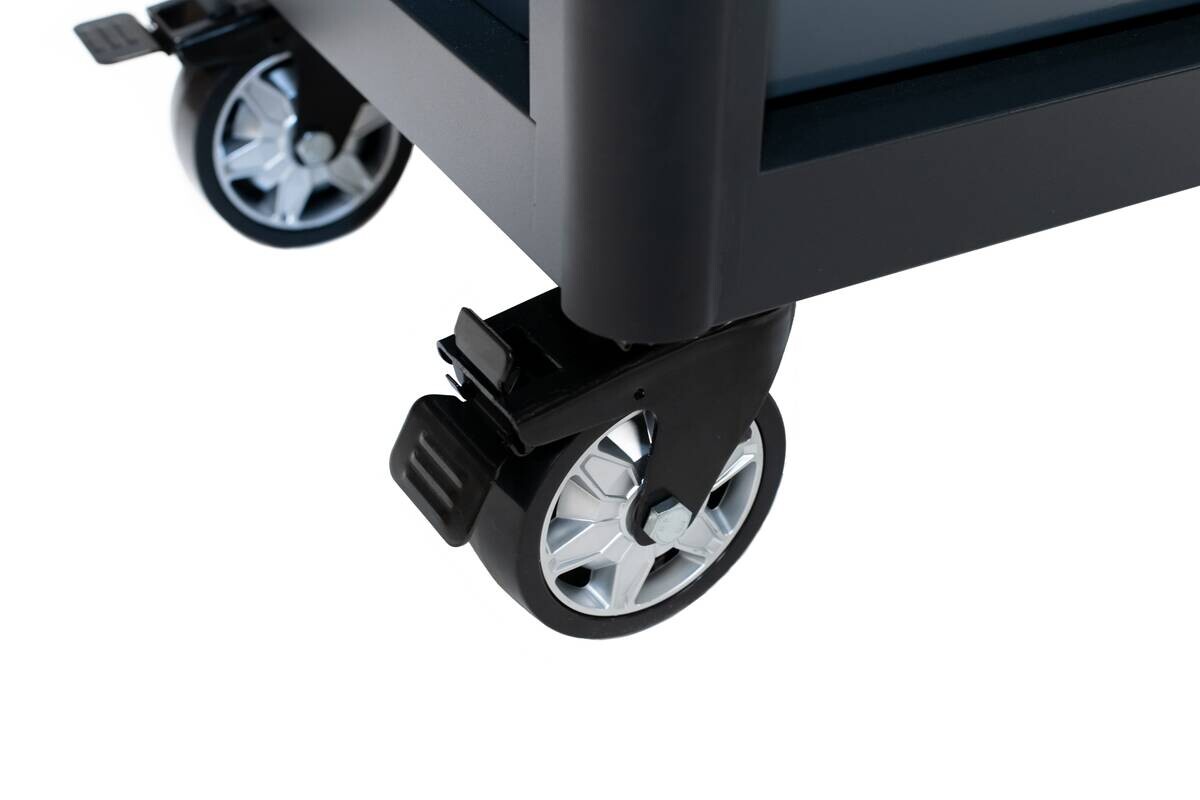 Werkstattwagen Mento schwarz B/H/L: ca. 73x98x48 cm