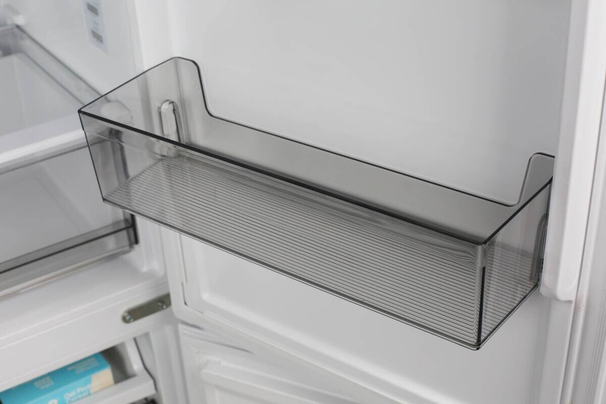 POCOline Kühl-/Gefrierkombination KGK200-442IXNFD Inox B/H/T: ca. 59,5x198,5x67 cm