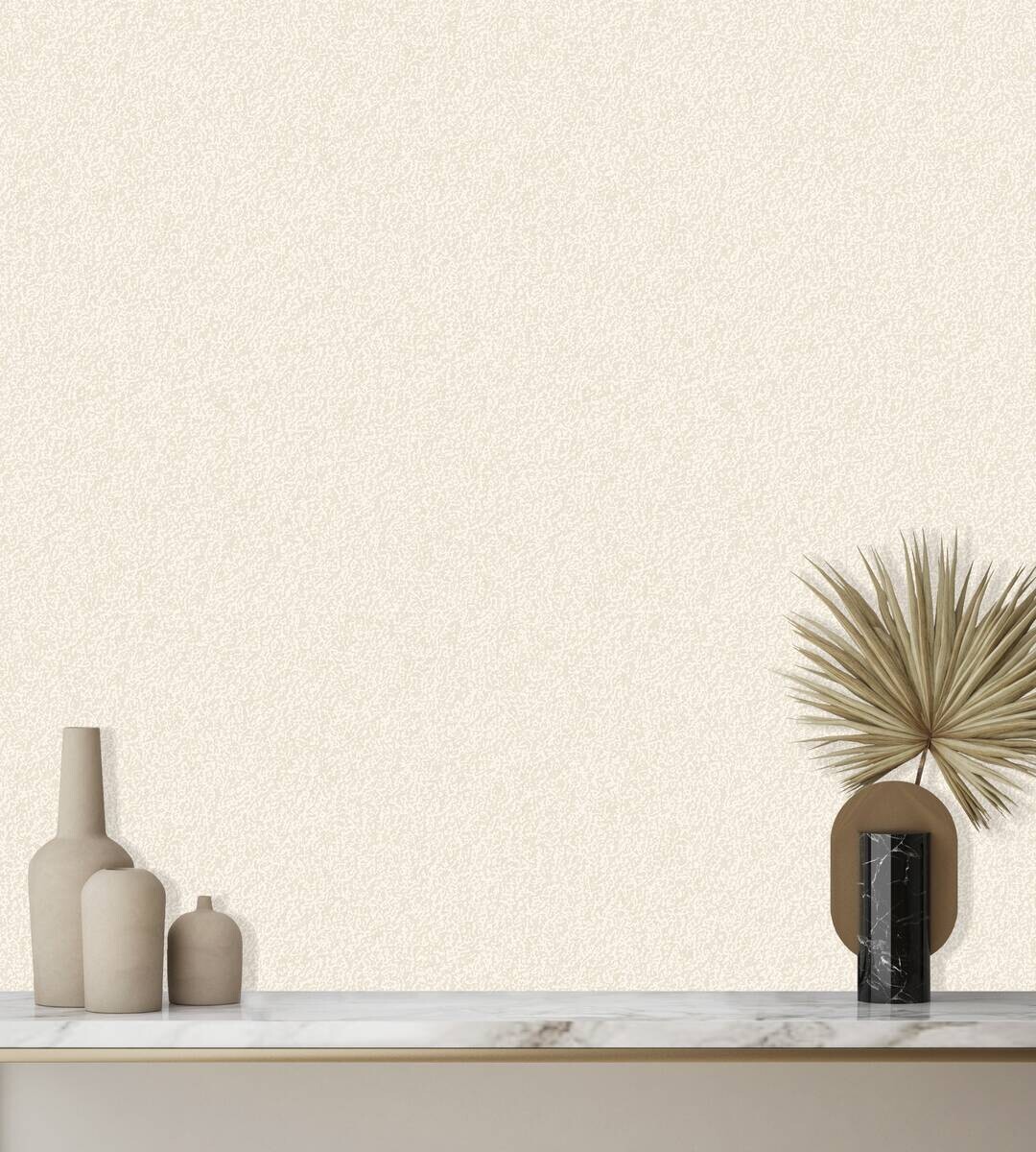 UGEPA Vinyltapete Struktur beige B/L: ca. 53x1500 cm