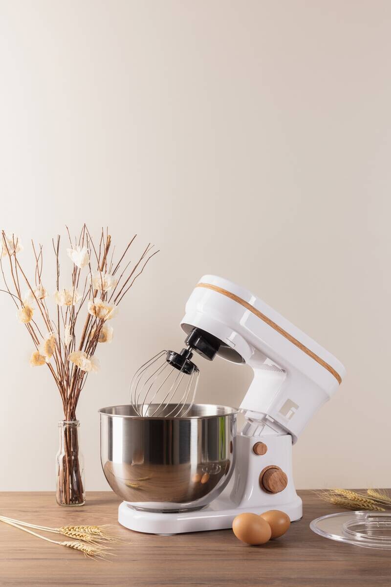 BERGNER Standmixer silber weiß