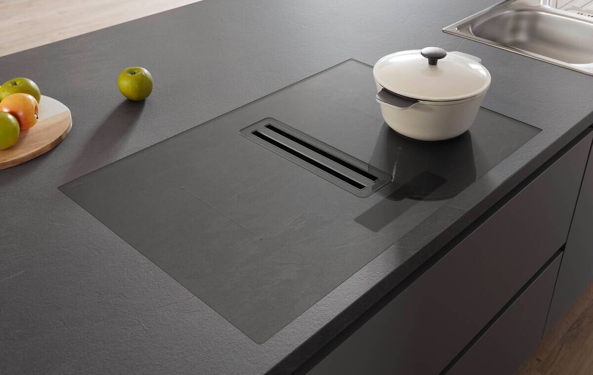 nobilia Doppelblock Senso Schiefergrau Lack Premium Matt B/H/T/L: ca. 310x216x60x248,2 cm