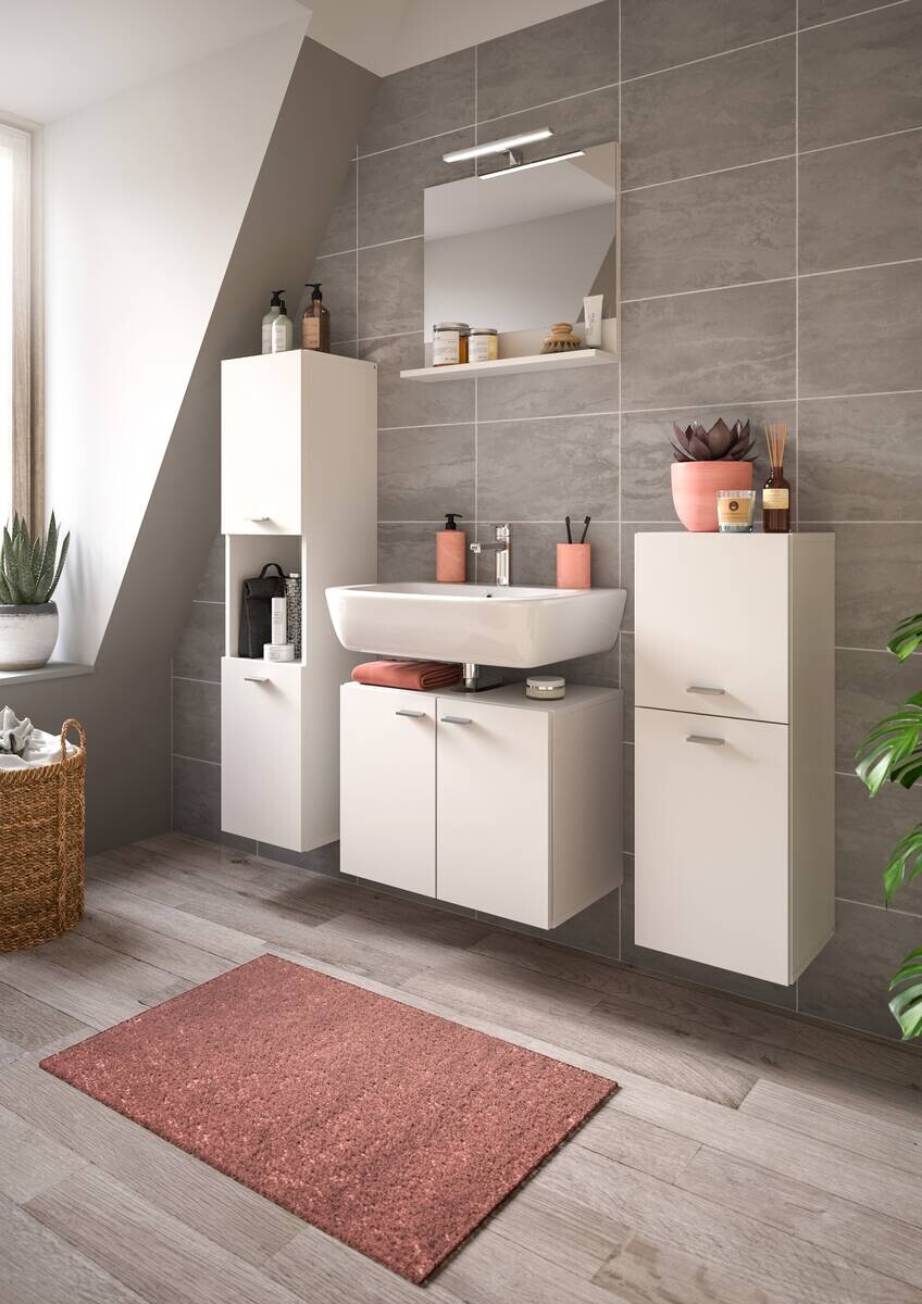 Badezimmer-Set BOSTON weiß B/H/T: ca. 57x44x57 cm