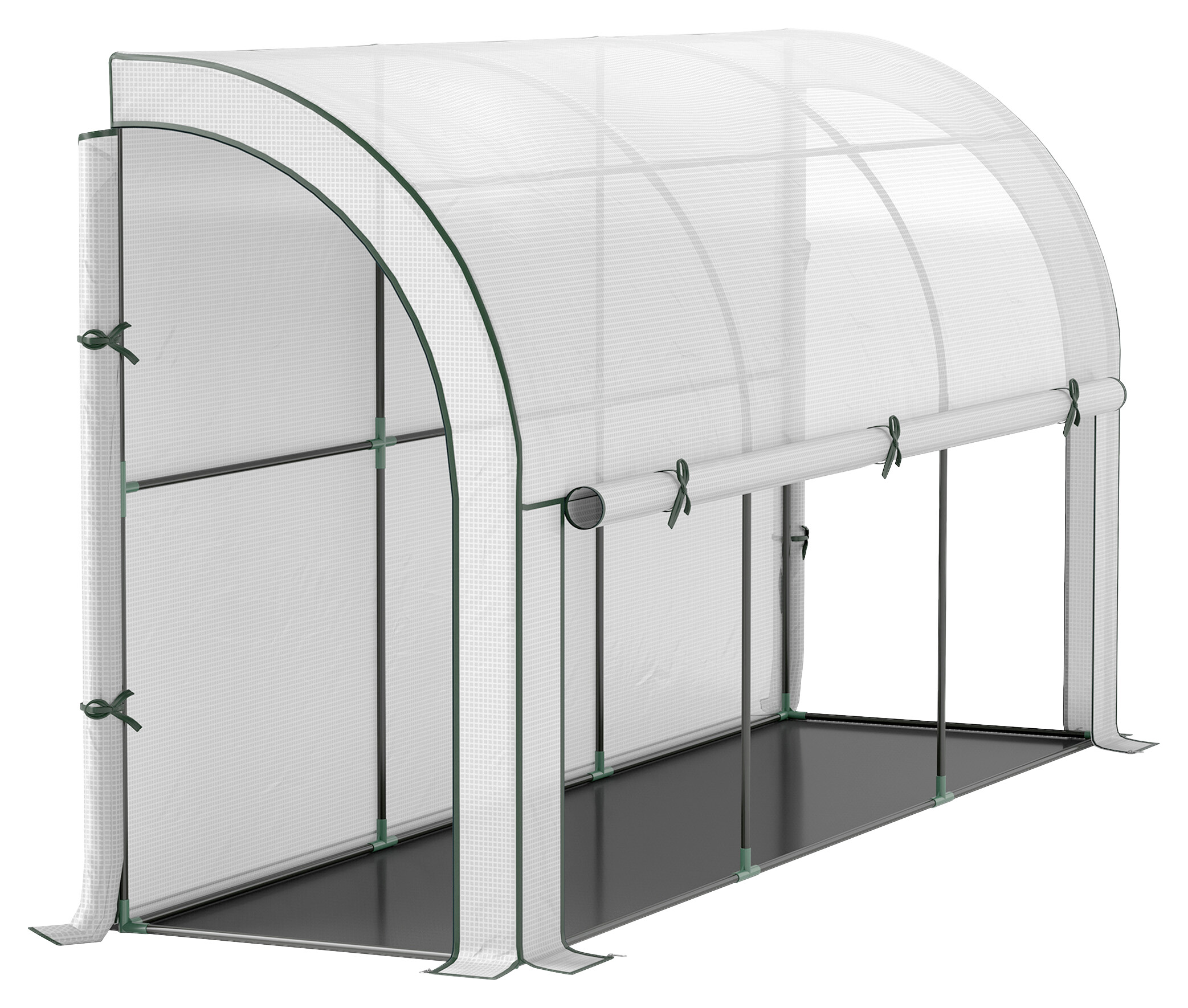 Outsunny Gewächshaus B/H/L: ca. 80x157x300 cm