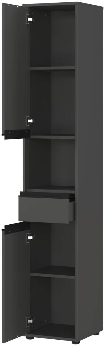 Hochschrank 2203-547 Graphit B/H/T: ca. 33x181x34 cm