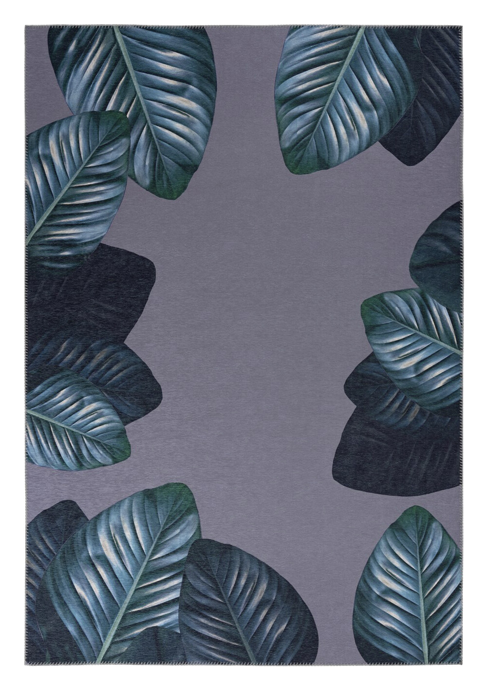 Kenda Sand Flachgewebeteppich Tropical 125 schwarz B/L: ca. 130x190 cm