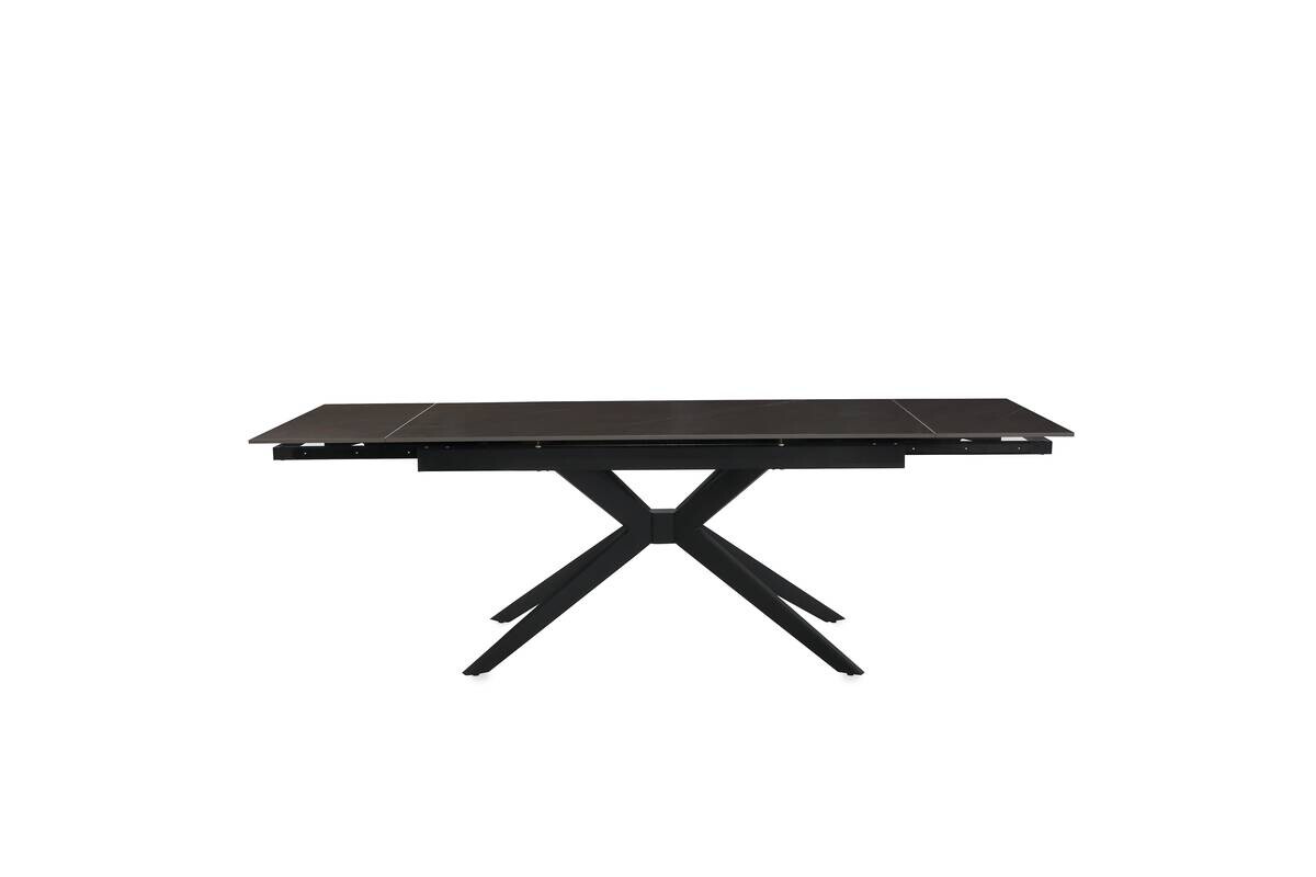 Esstisch anthrazit B/H/T: ca. 160x77x90 cm