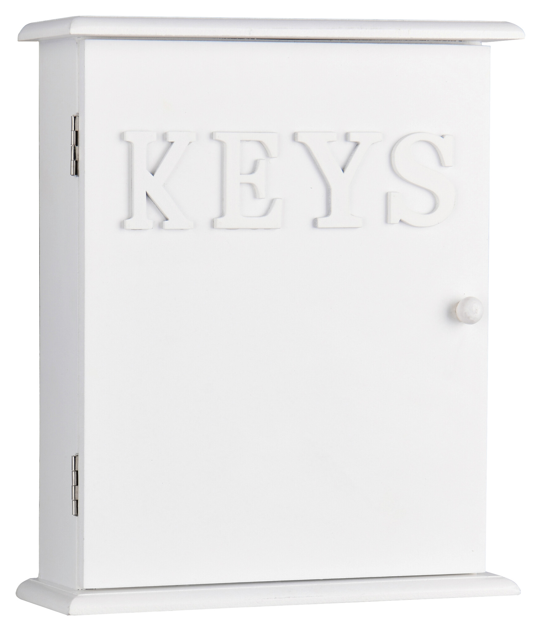 Schlüsselkasten Sandy weiß MDF B/H/T: ca. 20x24x7 cm