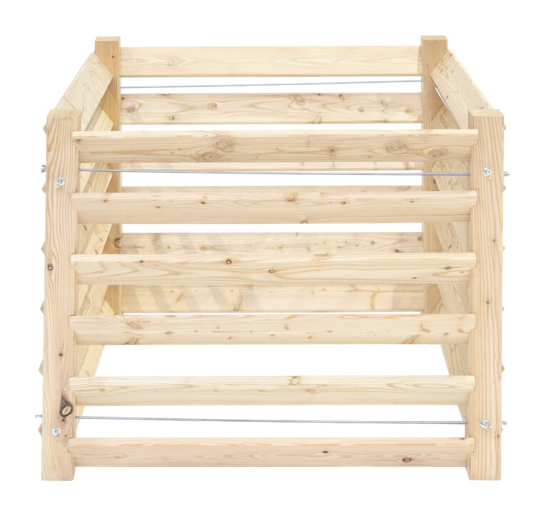 Westmann Komposter Lärche natur B/H/L: ca. 100x80x100 cm