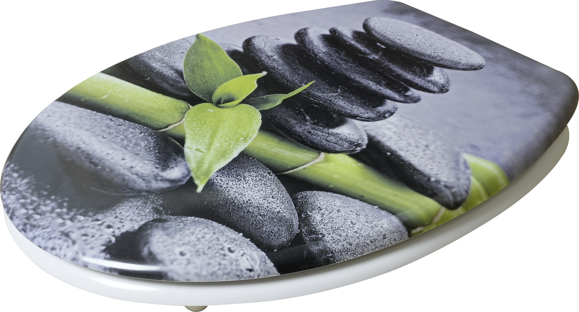 POCOline WC-Sitz Zen Steine Duroplast