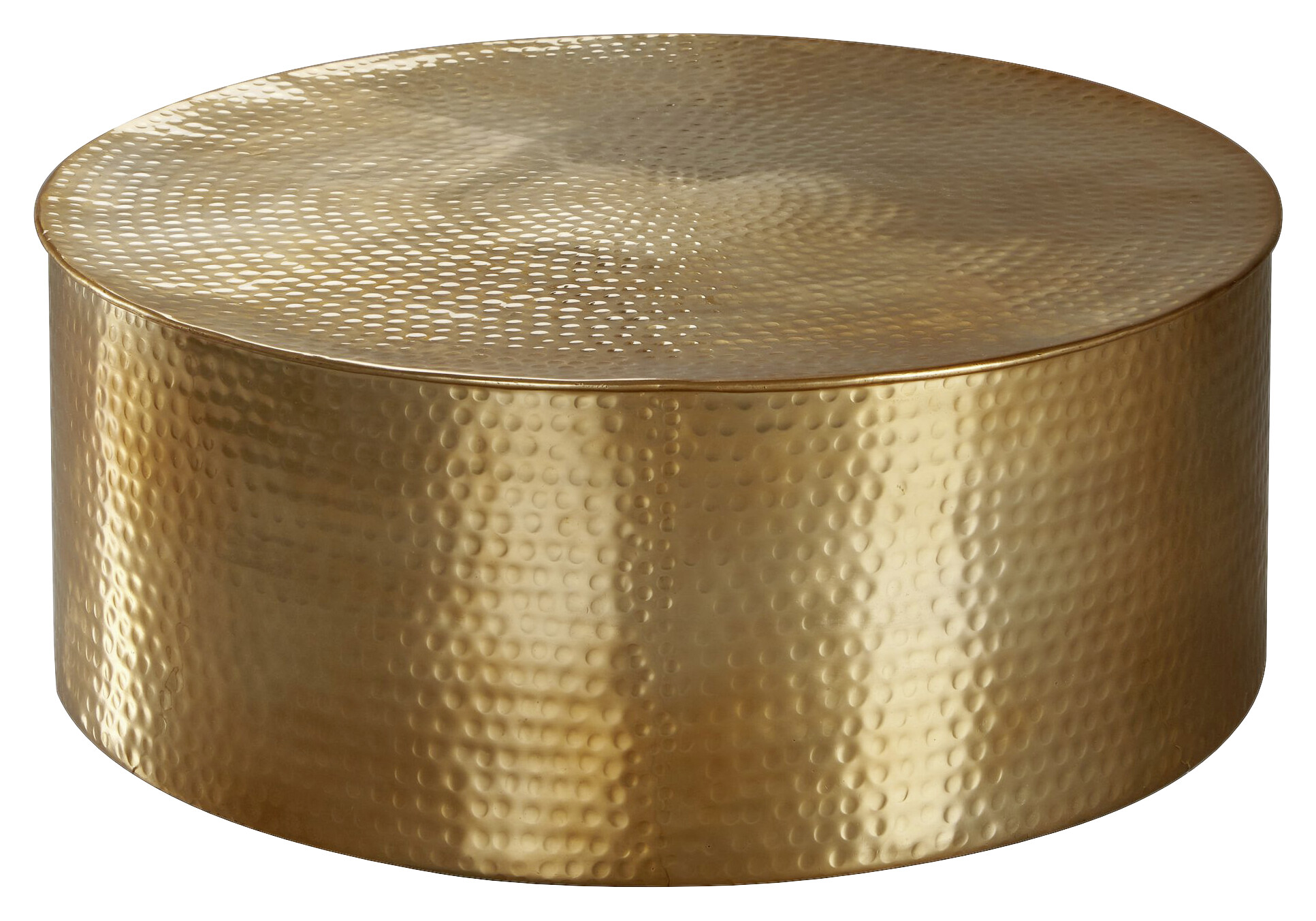 Wohnling Couchtisch gold H: ca. 31 cm
