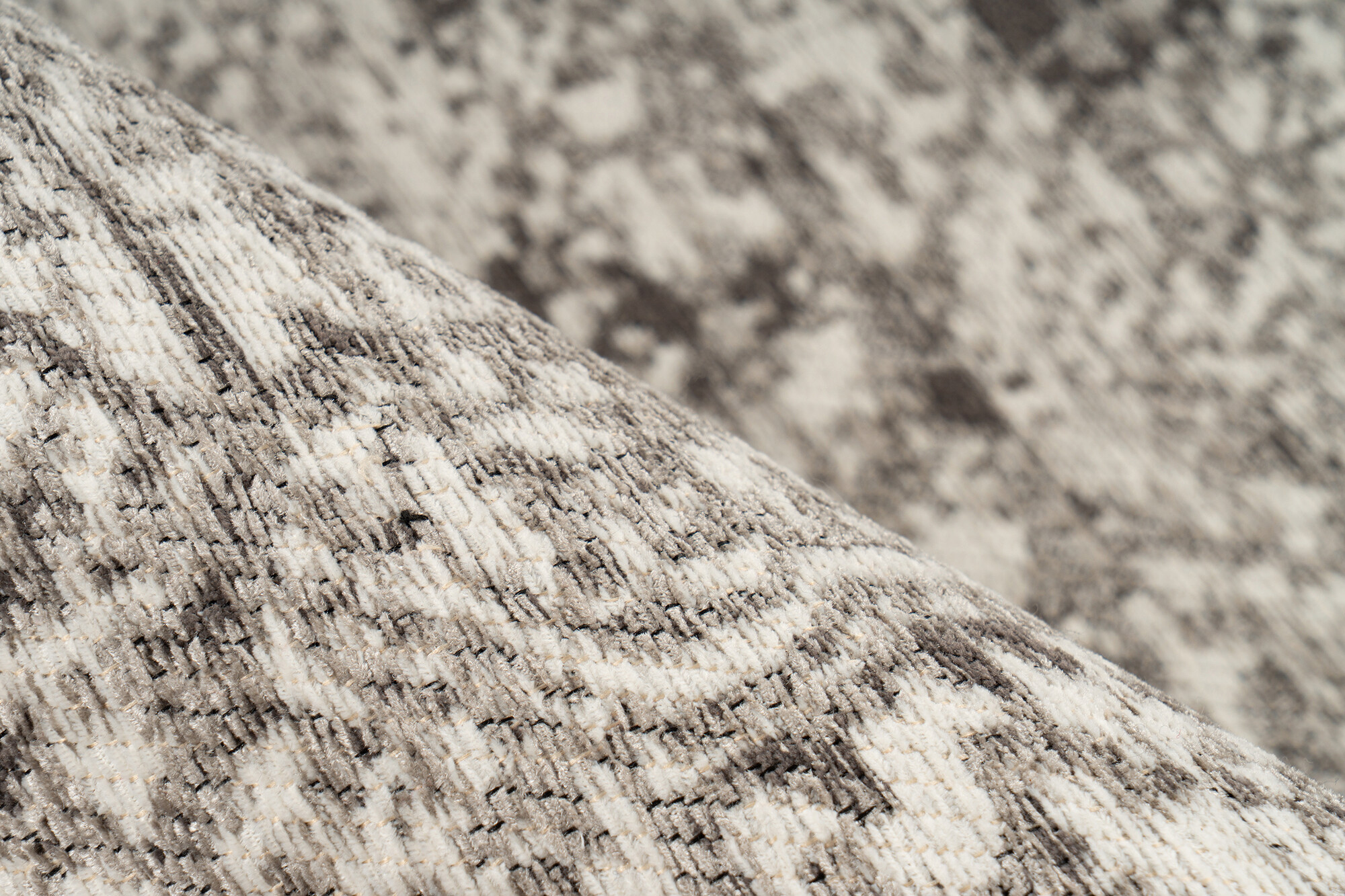 Kayoom Flachflorteppich Davis 225 grau B/H/L: ca. 120x1,2x170 cm