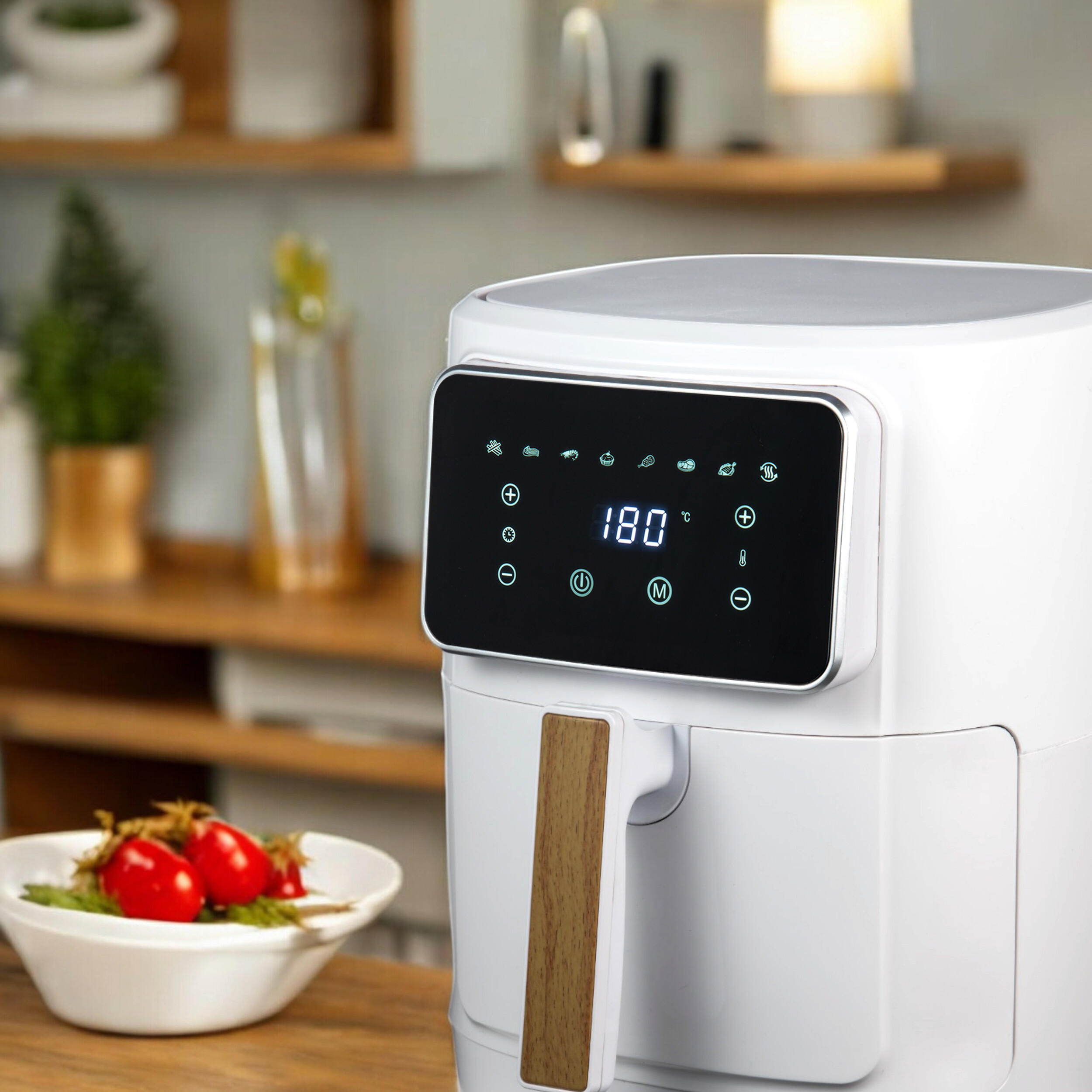 BERGNER Heißluftfritteuse BG-51186-WH