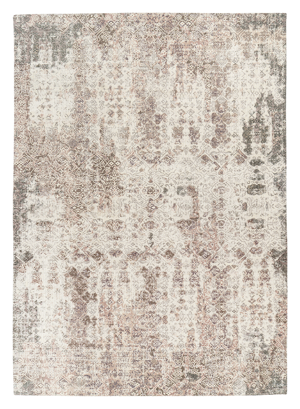 Kayoom Flachflorteppich Perry 225 rost B/L: ca. 160x230 cm