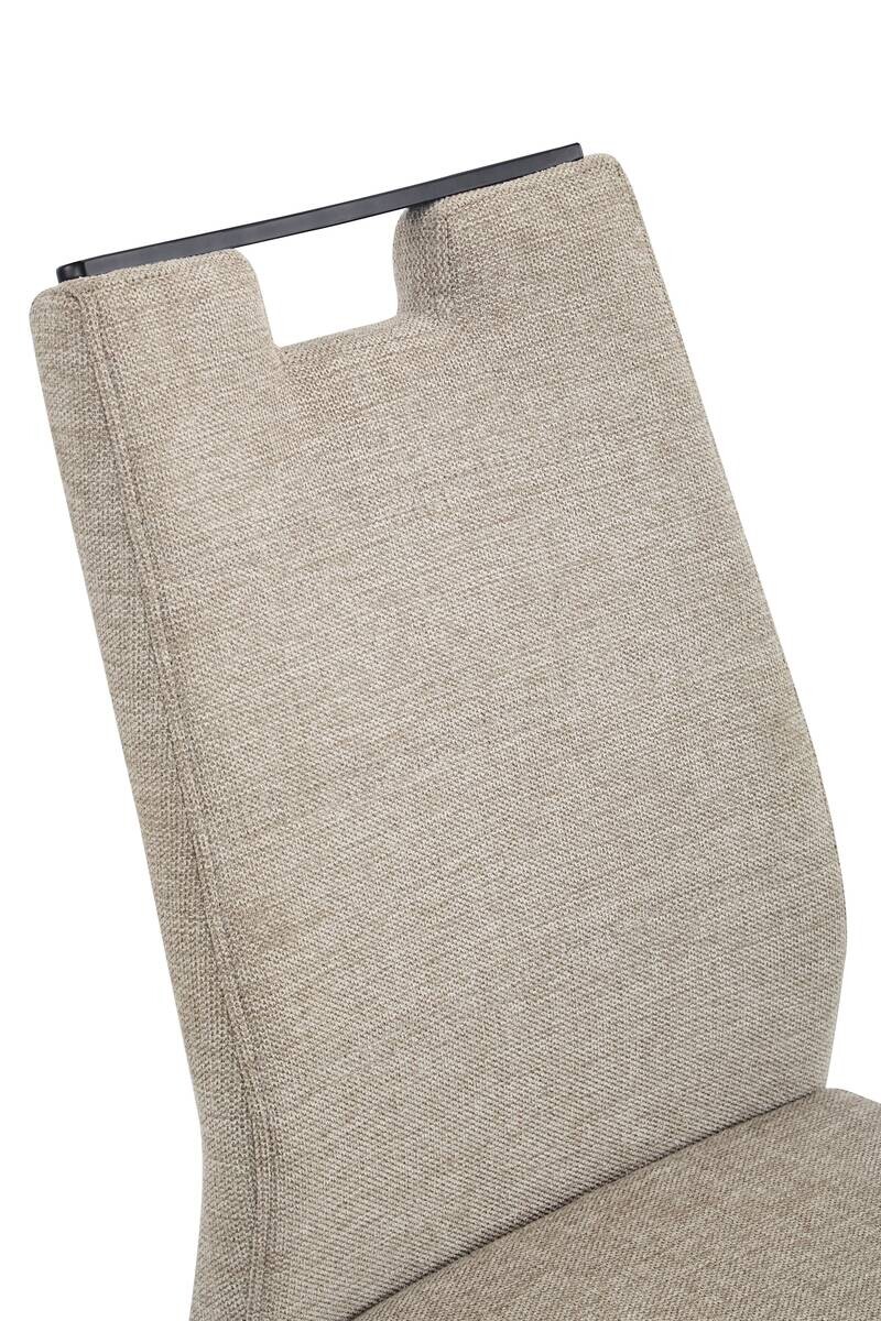 Schwingstuhl Kerstin II beige Webstoff B/H/T: ca. 47x100x65 cm