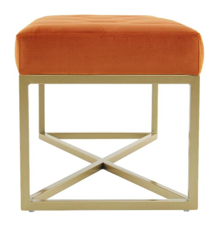 Sitzbank Diaz 101 orange B/H/T: ca. 40x40x90 cm