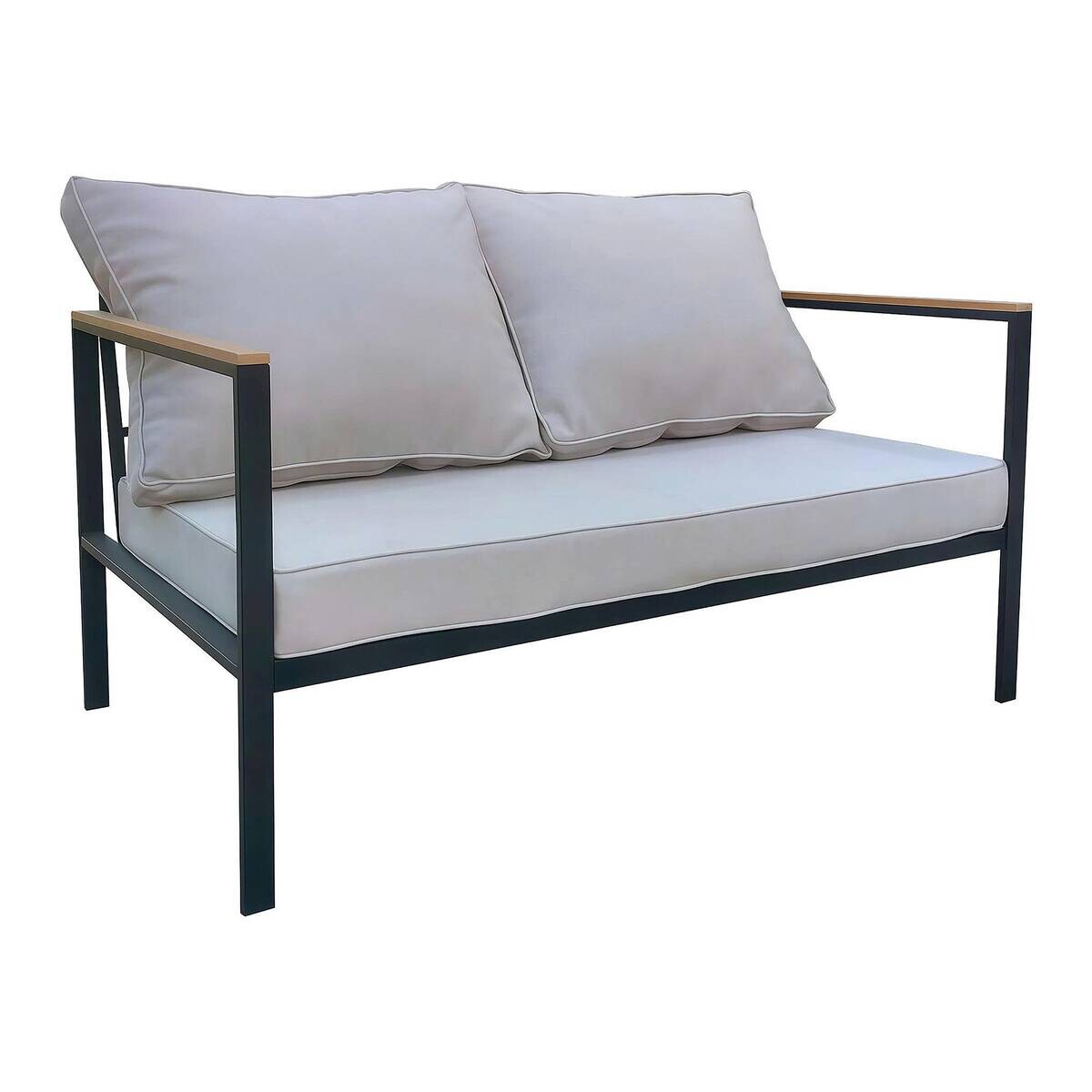 POCOline Gartensitzgruppe Mykonos anthrazit Stahl