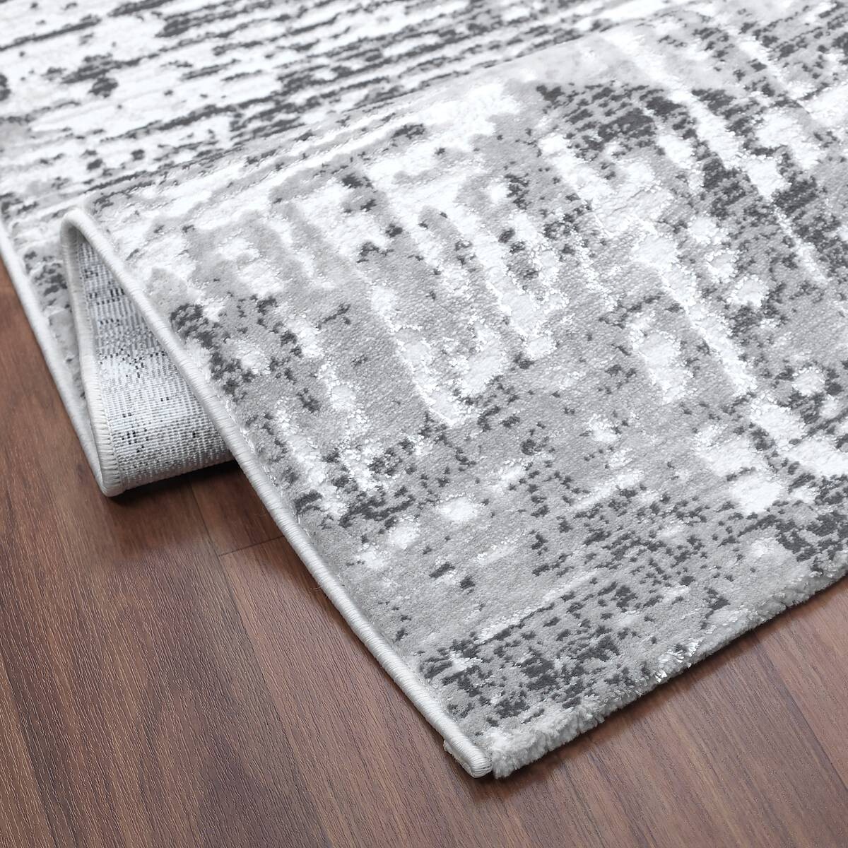 Sanat Teppich Harmony hellgrau B/L: ca. 80x300 cm