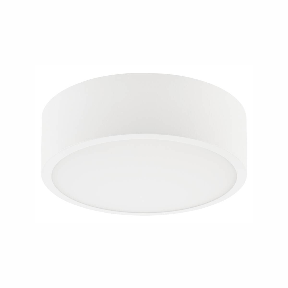 Lamkur Deckenleuchte Dankte weiß Glas Stahl H/L: ca. 8x26 cm E27 1 Brennstellen