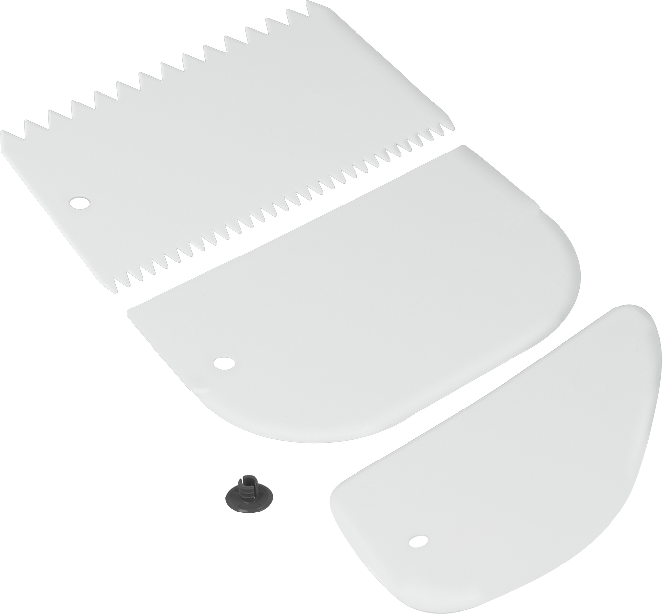 Haushaltshelfer weiß Kunststoff B/H/L: ca. 9,8x22,7x1,3 cm