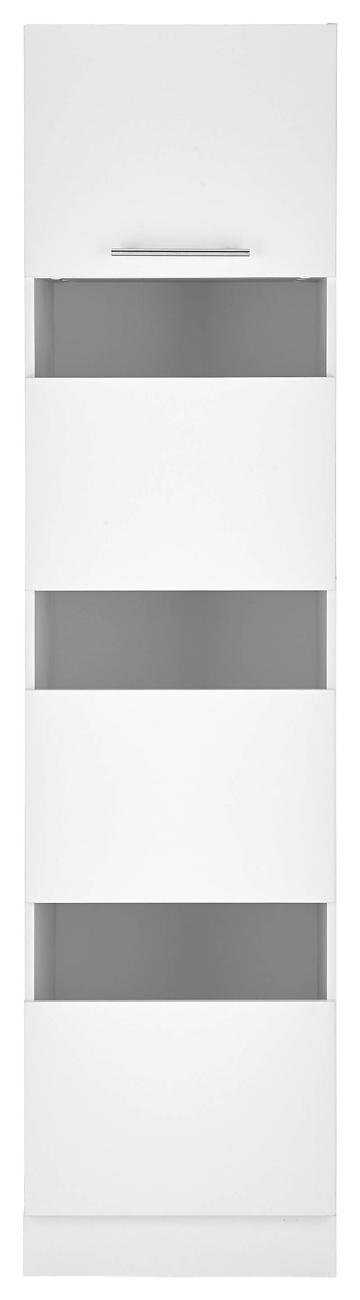 Respekta Wäscheschrank Clara weiß matt B/H/T: ca. 50x200x67,6 cm