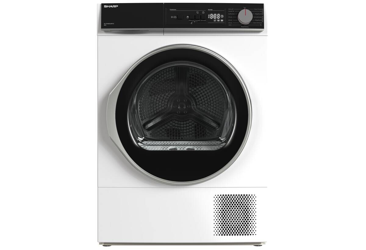 Sharp Wärmepumpentrockner KD-NHA8S6GW1D-DE Sharp Wärmepumpentrockner KD-NHA8S6GW1D-DE