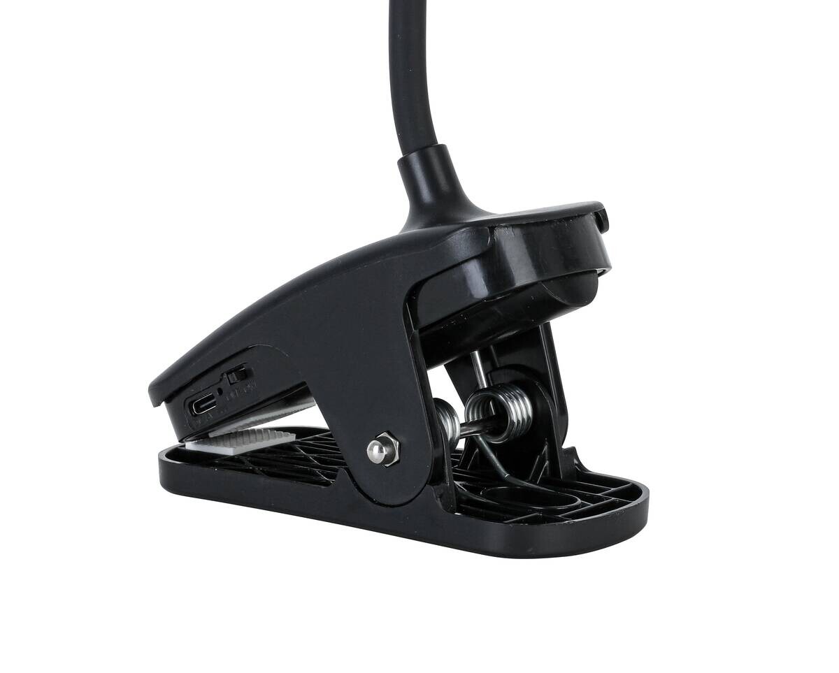 Nolo Tischleuchte Noah schwarz Kunststoff B/H/L: ca. 6,5x52x14 cm