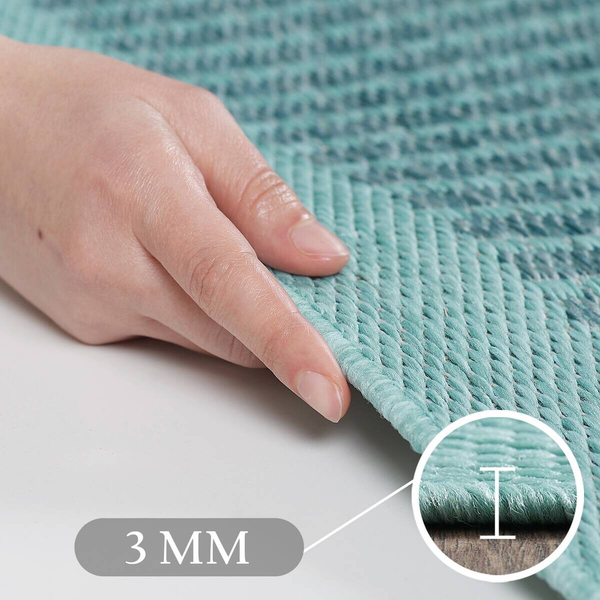 Ayyildiz Teppich GIZA blau B/L: ca. 160x230 cm