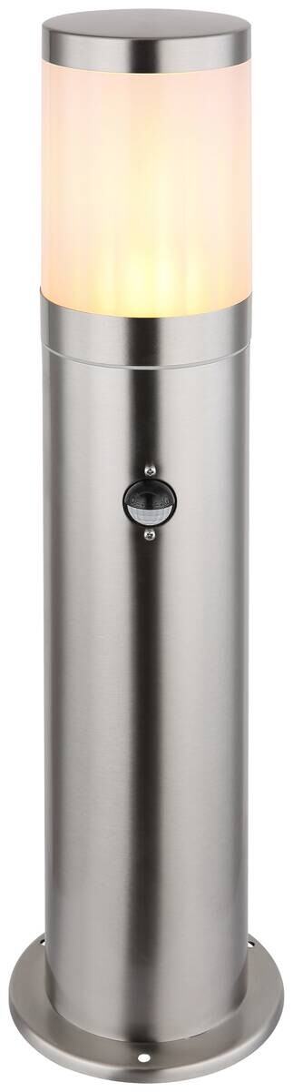 Außenleuchte silber H/D: ca. 50x14 cm