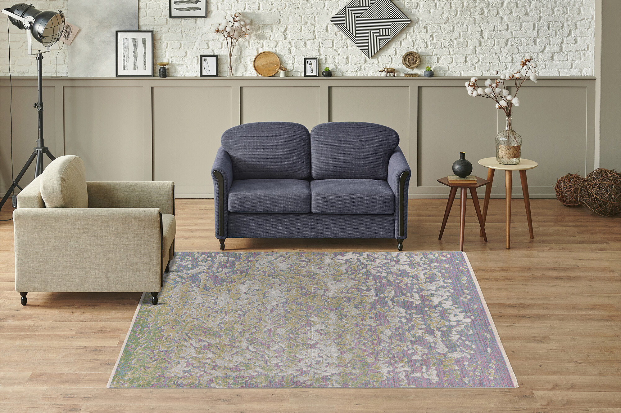 Kayoom Kurzflorteppich Milan 325 grün B/H/L: ca. 120x0,5x170 cm Kayoom Kurzflorteppich Milan 325 grün B/H/L: ca. 120x0,5x170 cm