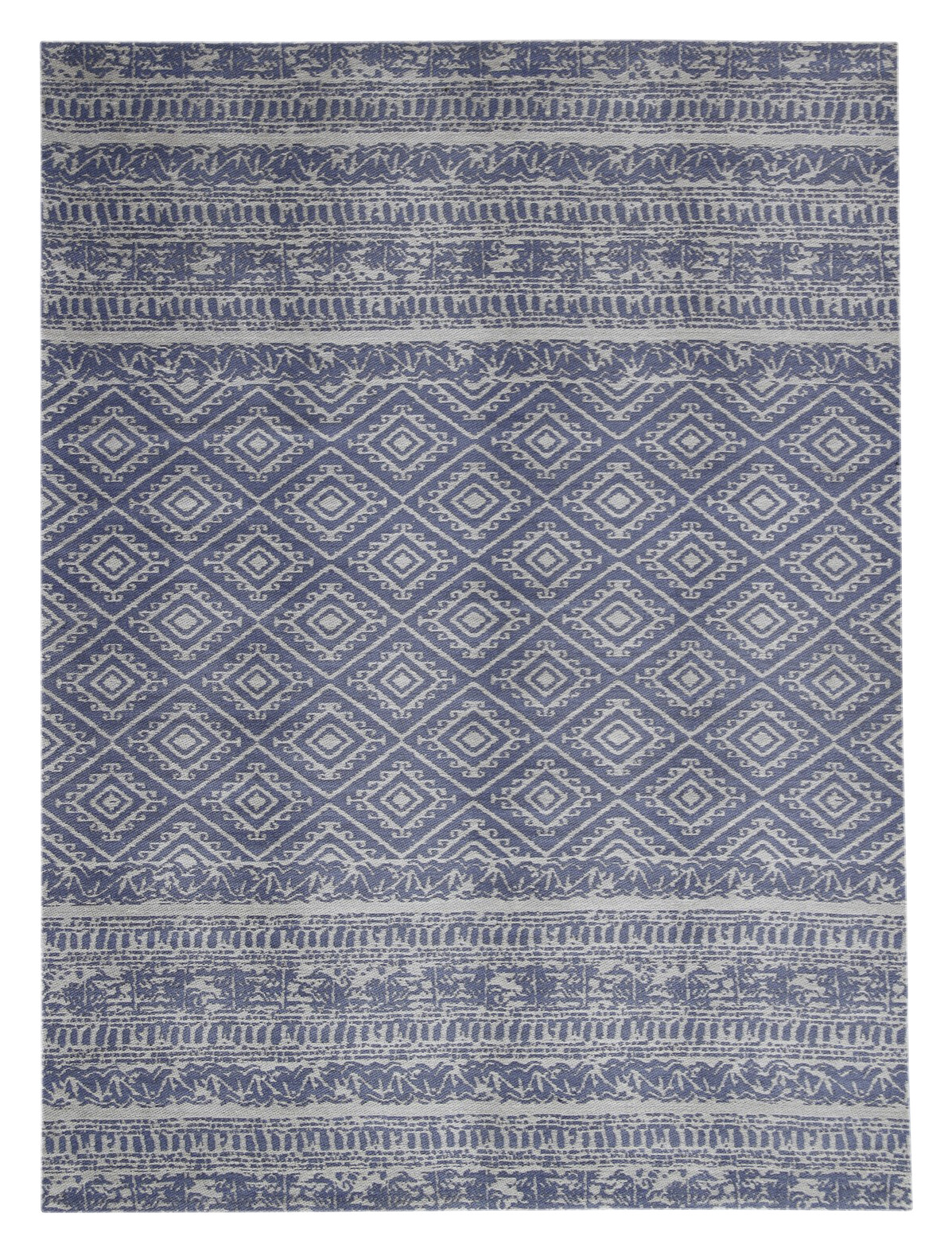 Kayoom Flachgewebeteppich Sunny 110 hellblau B/L: ca. 120x170 cm Kayoom Flachgewebeteppich Sunny 110 hellblau B/L: ca. 120x170 cm