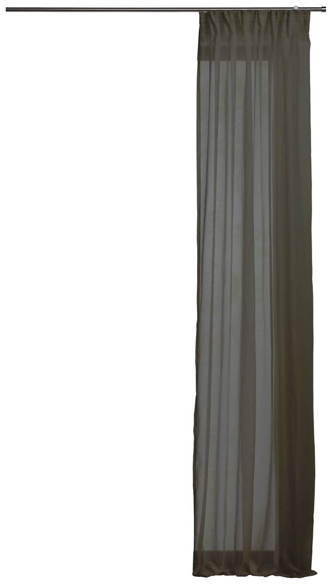 Kombivorhang PURE grau B/L: ca. 135x300 cm