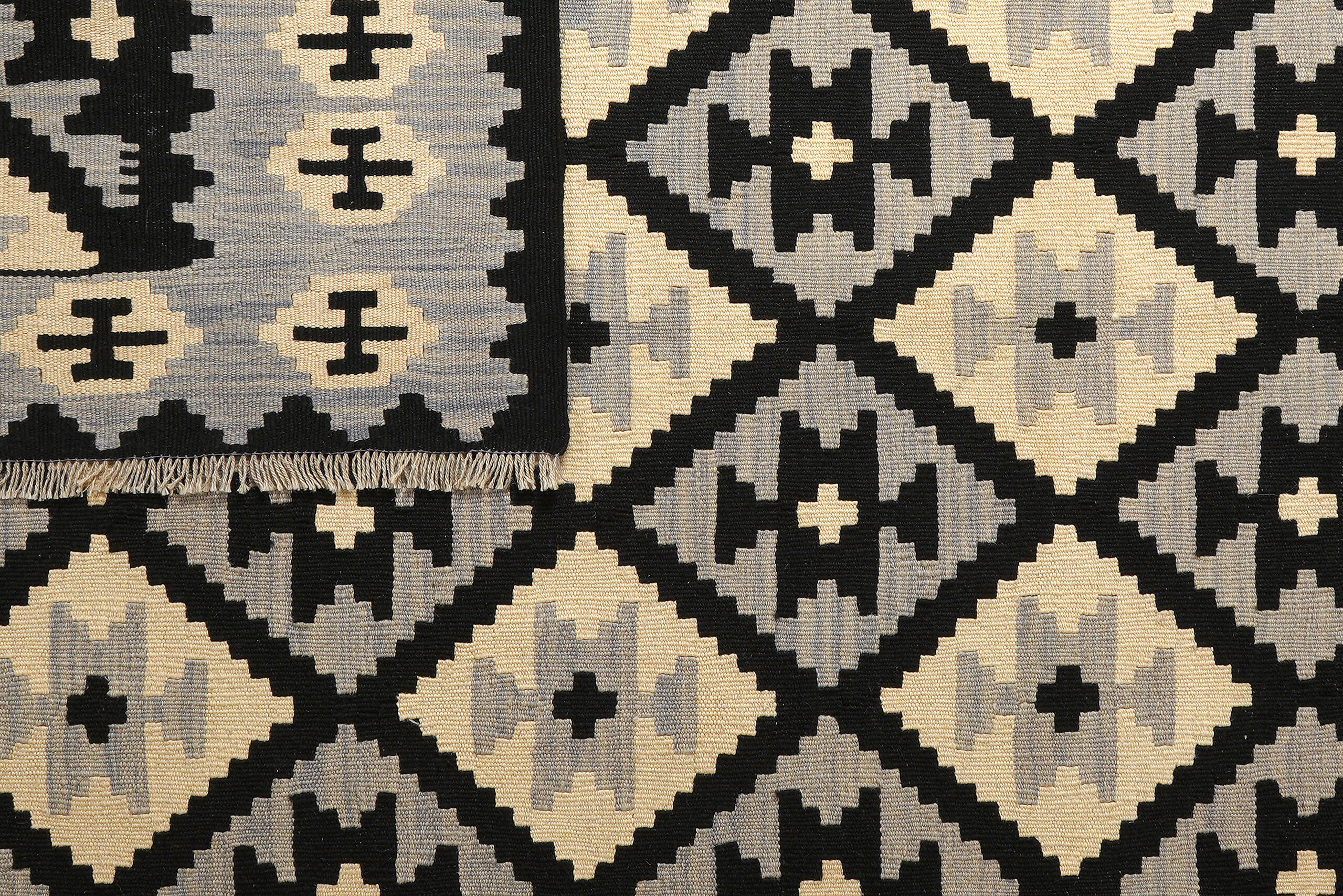 PersaTepp Teppich Kelim Gashgai grau B/H/L: ca. 173x1x240 cm