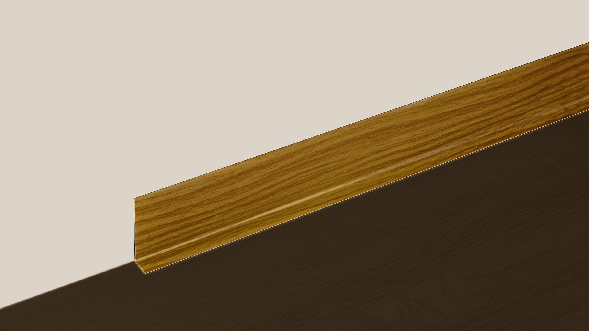 POCOline Sockelleiste L/B/H: ca. 500x5x1,5 cm pro Stück