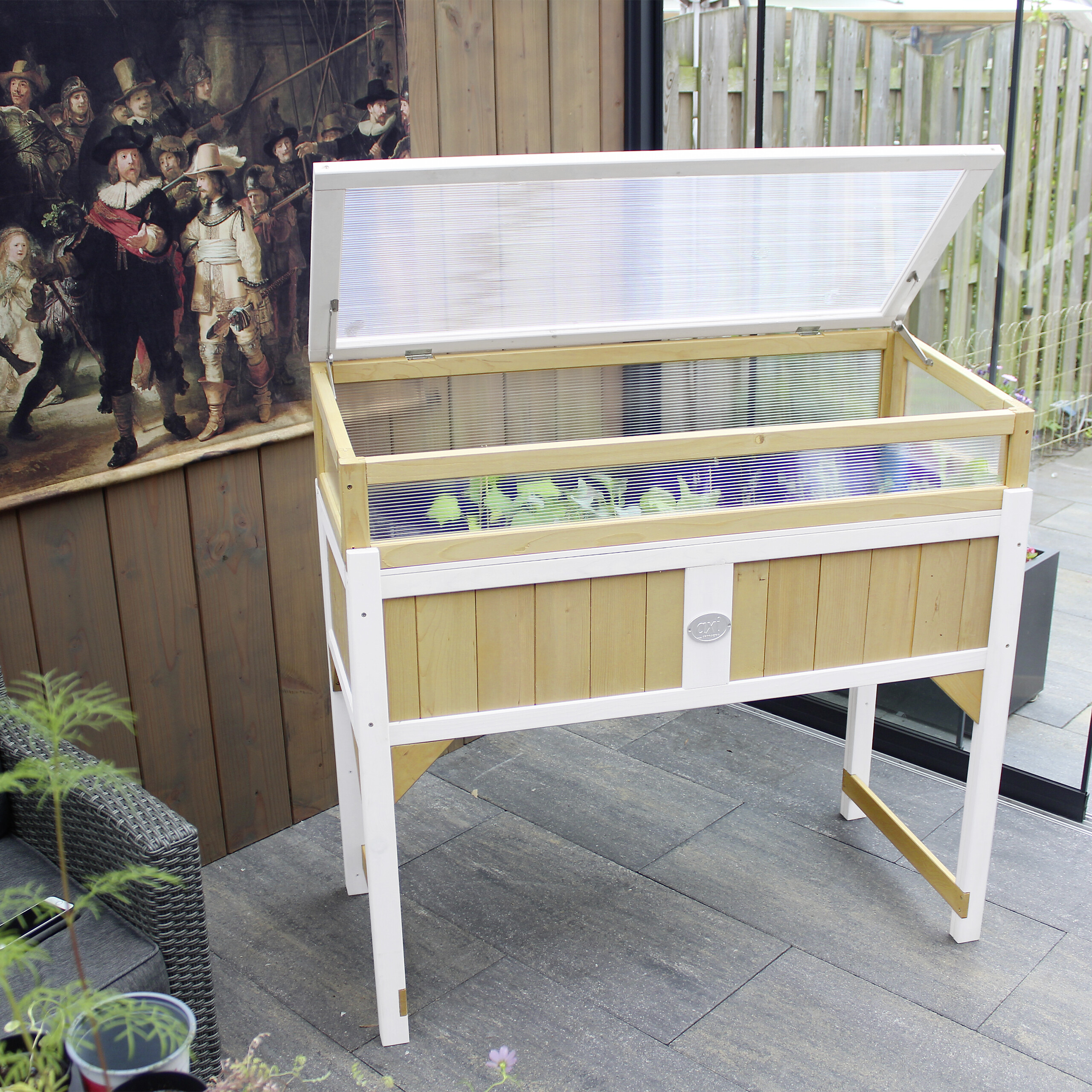 AXI Hochbeet B/H/L: ca. 54x120x120 cm