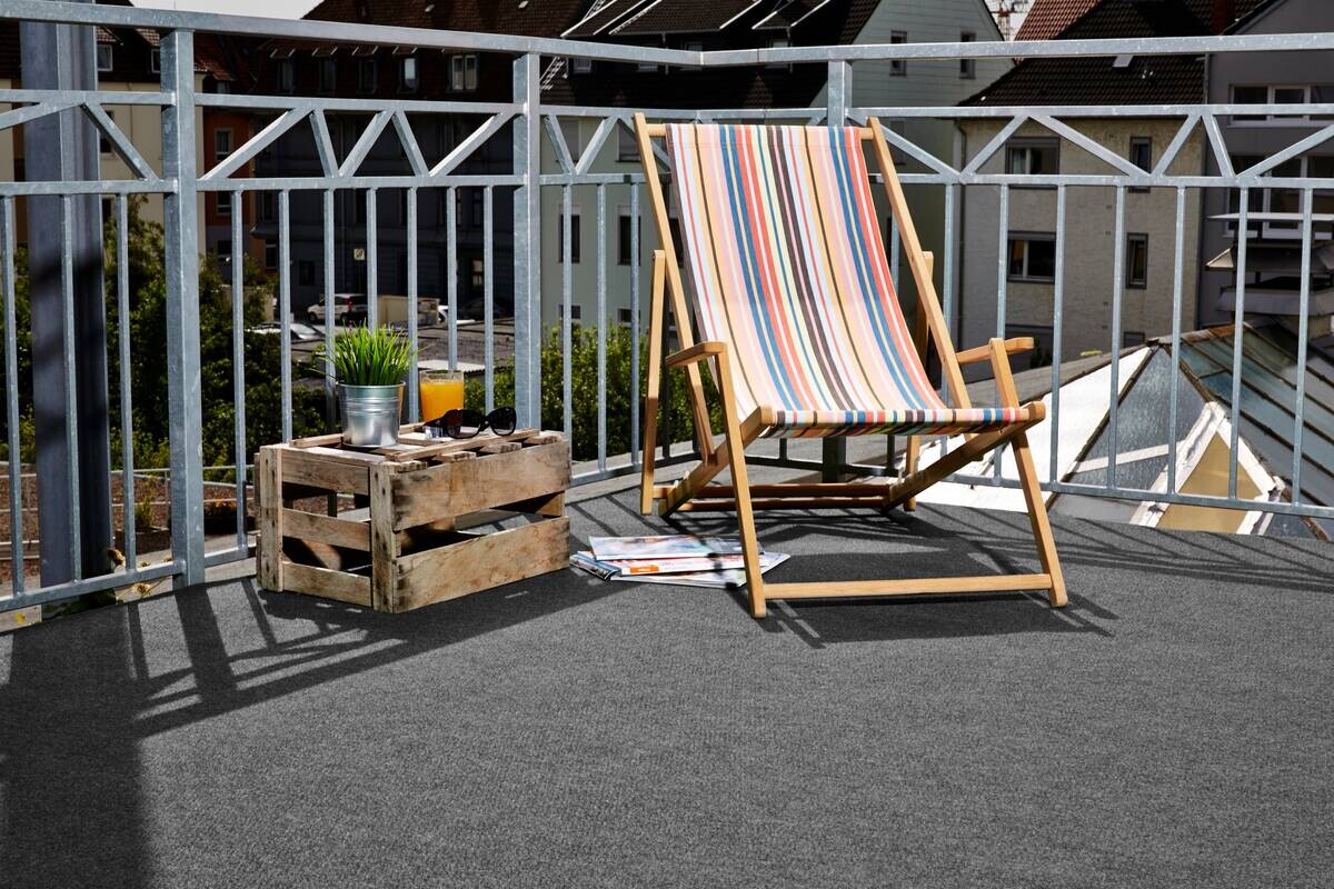 Kunstrasen Grass grau B/L: ca. 133x300 cm pro Stück