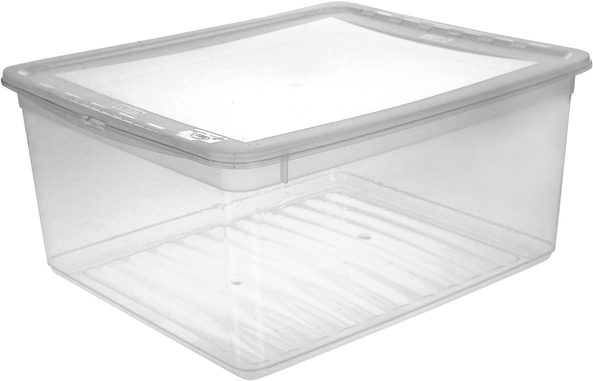 keeeper Box-Basixxset transparent B/H/L: ca. 33,5x25x39 cm