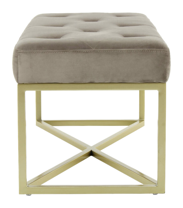 Sitzbank Cameron 100 taupe B/H/T: ca. 90x40x40 cm