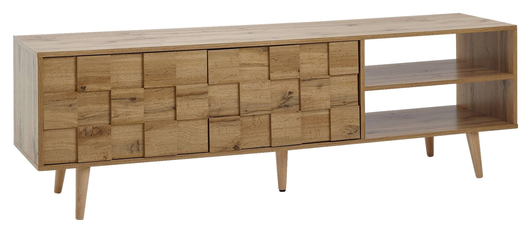 Lowboard Eiche Nachbildung Eiche B/H/T: ca. 160x51x40 cm