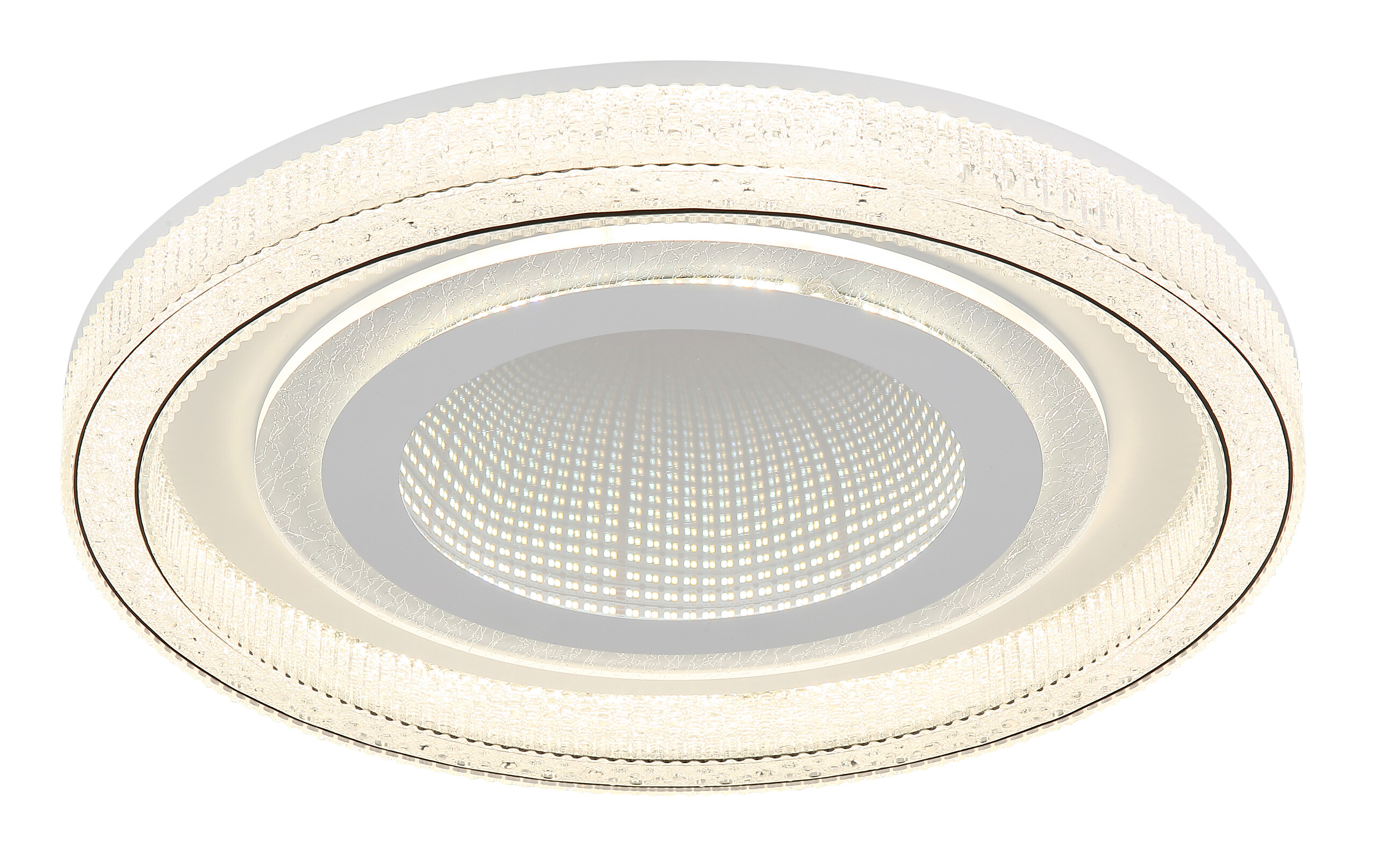 GLOBO Deckenleuchte klar mattschwarz Acryl Metall H/D: ca. 7x48 cm 1 Brennstellen